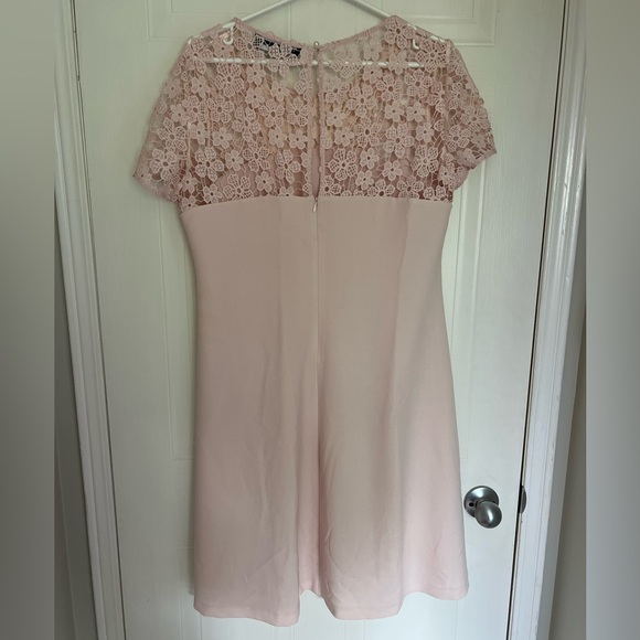 Karl Lagerfeld pale pink and lace dress - Picture 2 of 3